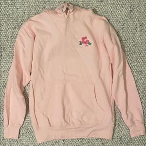 Pink hoodie